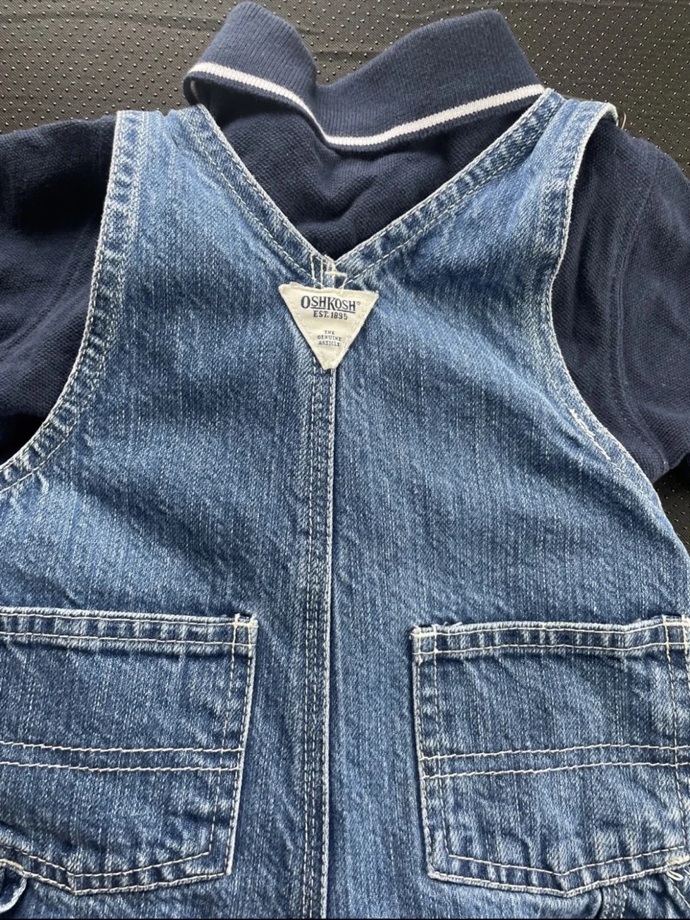 OshKosh B'gosh Blue Denim Overalls